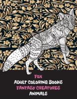 Adult Coloring Books Fantasy Creatures - Animals - Fox