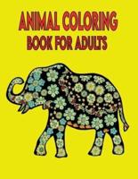 Animal Coloring Book For Adults