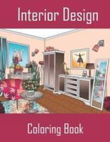 Interior Design Coloring Book