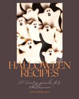 Halloween Recipes: 20 scary meals for Halloween for cooking solo