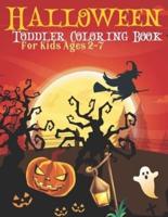 Halloween Toddler Coloring Book For Kids Ages 2-7: A Day of the Dead Coloring Book with Fun  Designs.