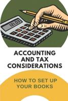 Accounting And Tax Considerations