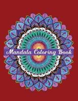 Mandala Coloring Book : Easy Mandala Coloring Books For Adult,