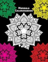 Mandala Coloring Book : Medium Mandala Coloring Books For Adult, Beautiful and Relaxing Mandalas for Stress Relief and Relaxation.