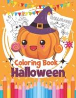 Halloween Coloring book : For Kids ages 5 - who loves Halloween.and up   Unique Designs Including Spooky, Witches, Pumpkins, Mummy, Ghosts and many more