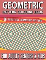 Geometric Pattern Coloring Book: Geometric Pattern Coloring Book for Adults Geometric pattern coloring book for adults Journal with Bouquets, Swirls Vol-129