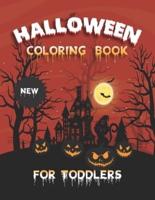 Halloween Coloring Book for Toddlers: Wonderful Halloween Color Book Perfect Gift for Toddlers and Beginners Learning How to Color Toddler Have Fun
