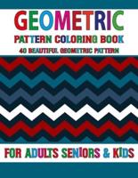 Geometric Pattern Coloring Book: Pattern Coloring Book for Adults-Creative Pattern coloring book-Geometric Forms Coloring Book Volume-7