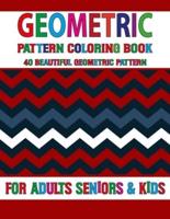 Geometric Pattern Coloring Book: Geometric Pattern Coloring Books For Adults  Coloring Book with Detailed  Volume-8
