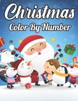 Christmas Color by Number: A Easy and Fun Way to Learn Color and Number