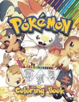 Pokémon Coloring Book: Unofficial Pokémon Coloring Book, Fun and Easy to Coloring Pokémon Images, Activity Book for Kids