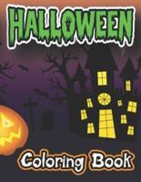 Halloween Coloring Book: New and Expanded Edition, 50 Unique Designs, Jack-o-Lanterns, Witches, Haunted Houses, and More