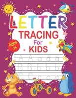 Letter Tracing For Kids Ages 3+: A Magical Sight Words and Activity Workbook for Beginning Readers Ages 3-5. 2-4: Reading Made Easy   Preschool, Kindergarten and 1st Grade (Learn to Read)