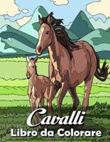 Cavalli Libro da Colorare per Adulti: Un bellissimo cavallo con fiore, mandala, motivo per rilassarsi e alleviare lo stress (Animali Libro da colorare) !!