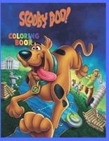 SCOOBY DOO: Scooby Doo Stoner Wonderful Trippy Psychedelic Coloring Books For Adult