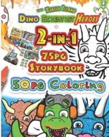 Dino Scientist Heroes®' 2-in-1 Coloring & Comic Storybook