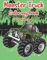 Monster Truck Coloring Book for Kids Ages 4-8: Monster Truck Coloring Book For Boys And Girls The Most Wanted Monster Trucks Are Here! Kids, Get Ready To Have Fun And Fill Over 100 Pages Of BIG Monster Trucks!