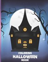 Coloring Halloween book: An Adult Coloring Book with Beautiful Flowers, Adorable Animals, Spooky Characters, and Relaxing Fall Designs