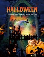 Halloween Activity and Coloring Book for Kids Ages 4-8: Coloring Pages, Word Searches, Mazes, Dot-to-Dot, and More are Included in This Halloween Workbook.