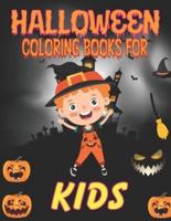 HALLOWEEN COLORING BOOK FOR KIDS: A Spooky Coloring Book For Creative Children