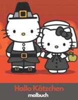 Hallo Kätzchen malbuch: Kawaii Hallo Kätzchen Malbücher für Mädchen und Erwachsene