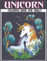 Unicorn Coloring Book for Adult: An Adult Magical Unicorns Coloring Book With 50 Fantasy Unicorn Designs for Stress Relieving and Relaxing(Unicorn coloring book)