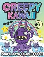 Creepy Kawaii Pastel Goth coloring book:  Adult gothic coloring book featuring creepy kawaii maze, a satanic coloring book & Cute kawaii horror coloring book, Halloween  Coloring Pages for Adults for Stress Relief