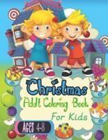 christmas coloring book for kids ages 4-8:  Fun books for toddlers kids coloring books for kids