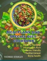 MEALPLANS AND SPECIAL DIET COOKBOOK