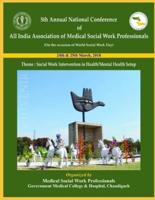 Social Work Intervention in Health/Mental Health Setup