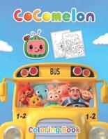 Cocomelon Coloring Book: for Kids Ages 2-3+