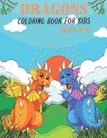 Dragons Coloring Book for Kids Ages 4-8: Dragons Coloring Book for kids ages 4-8. 35 Dragons Designs