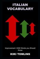 Italian Vocabulary Improvement: 2450 Words you Should Know
