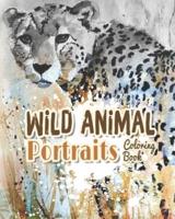 Wild Animal Portraits Coloring Book: The Jungle Books, Animal Coloring Books