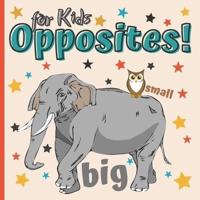 Opposites Book for Kids: My First Words for Preschool Montessori Antonyms for Children