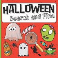 Halloween Search and Find: Activity Book for Kids 2-5 Look and Seek Hidden Pictures Scary Spooky