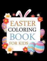 Easter Coloring Book For Kids: Cute Easter Coloring Book