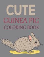 Cute Guinea Pig Coloring Book: Guinea Pig coloring book