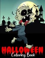 Halloween Coloring Book : Spooky Kids Coloring Book