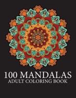Coloring Book For Adults-100 Mandalas