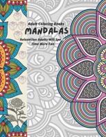 Adult Coloring Books Mandalas Relaxation Adults Will Spend Time More Fun