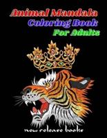 Animal Mandala Coloring Book For Adults