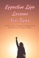 Effective Life Lessons For Teens