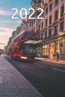 Kalender 2022 London UK: Kalender wöchentlich weekly hole year 2022 planner note notice