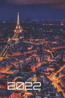 Kalender 2022 Paris : 2022 City Style Paris Weekly Woche NEW