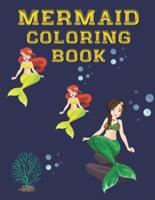 Mermaid Coloring Book: for girls and boys  Ages 4-9 for kids who love a magical underwater world of mermaids