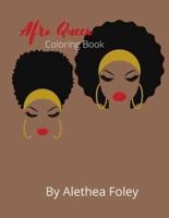 Afro Queen: Coloring Book