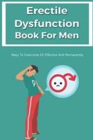 Erectile Dysfunction Book For Men