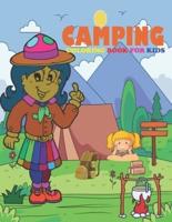 Camping coloring book for KIDS: Perfect  Camping Coloring Book for kids, Toddler Coloring Book Ages 2-4-8
