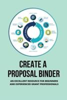 Create A Proposal Binder